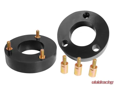 Prothane 09+ Ford F150 Front Coil Spring 2in Lift Spacer - Black - 6-1713-BL