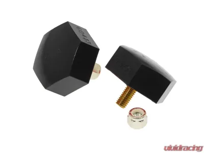 Prothane Universal Bump Stop 7/8 X 2 1/4in Dia. Hex - Black - 19-1320-BL
