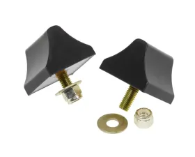 Prothane Universal Bump Stop 1-3/8 X 2 X 2-1/4 Wedge - Black