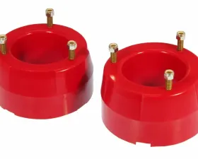 Prothane 94-05 Dodge Ram 4wd Front Coil Spring 2in Lift Spacer - Red
