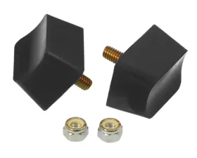 Prothane Universal Bump Stop 1X1 3/4X1 7/16 Crvd Top - Black