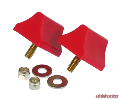 Prothane Universal Bump Stop 1 1/2X2X1 3/4 Wedge - Red - 19-1312