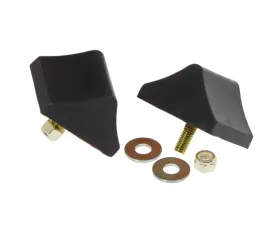 Prothane Universal Bump Stop 1 1/2X2X1 3/4 Wedge - Black