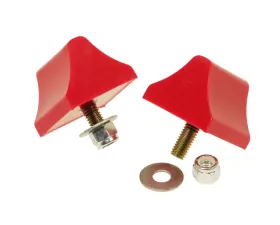 Prothane Universal Bump Stop 1-3/8 X 2 X 2-1/4 Wedge - Red