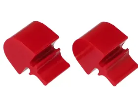 Prothane Universal Bump Stop Pull Through Style - Red