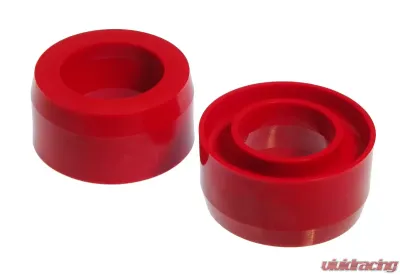 Prothane 94-01 Dodge Ram 2wd Front Coil Spring 2in Lift Spacer - Red - 4-1703