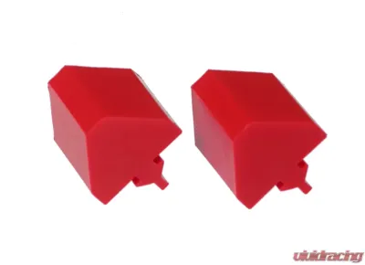 Prothane Universal Bump Stop Pull Through Style - Red - 19-1326