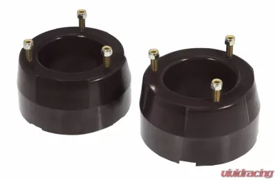Prothane 94-05 Dodge Ram 4wd Front Coil Spring 2in Lift Spacer - Black - 4-1702-BL