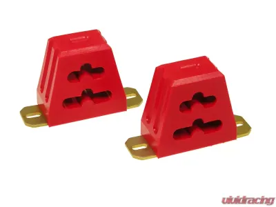Prothane Universal Bump Stop 4 1/2 Multi-Mount - Red - 19-1311