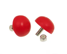 Prothane Universal Bump Stop 11/16X1 5/8 Dia Btn - Red