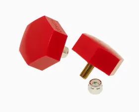 Prothane Universal Bump Stop 7/8 X 2 1/4in Dia. Hex - Red