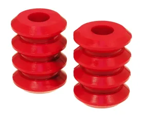 Prothane Universal Coil Spring Inserts - 5in High - Red