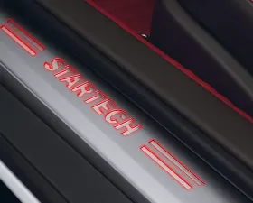 Startech Stainless Steel Illuminated Entrance Panel Jaguar F-Type 14-16