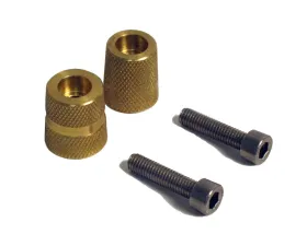 Braille Brass Terminal Set