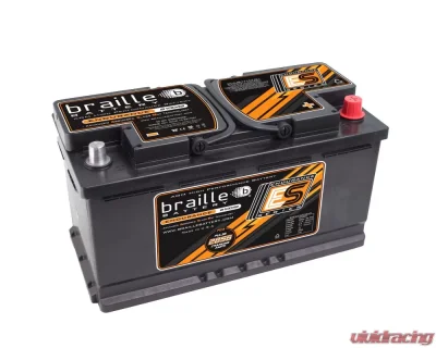 Braille Endurance Advanced AGM Battery | 2856 Amp | 14 x 7 x 8  inch | Right Positive - B49-H8-L5