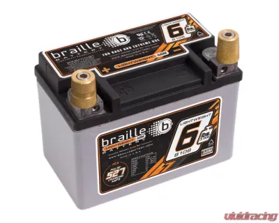 Braille Lightweight Battery 527 AMP 5.8 x 3.4 x 4.2 Inch - B106