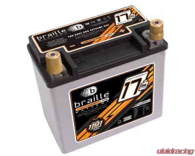 Braille Lightweight Advanced AGM Racing Battery | 1191 Amp | 7 x 4 x 6 inch | Right Positive - B2317RP