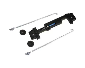 Braille FRP Adjustable Width Battery Mount with 10 inch J-Hooks for Batteries Under 5 Inches Tall
