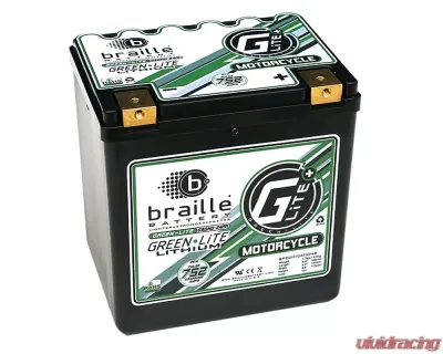 Braille GreenLite (Harley/Motorcycle Spec) Lithium Battery - G30H