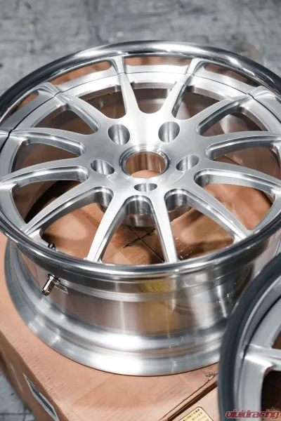 BC Forged FJ34 Wheel Set 18x8 | 18x11.5 5x130 +29mm Brushed Clear Porsche 930 Turbo CLEARANCE - BCF-FJ34-18x8-18x10-29-5x130