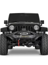 2007-2018 Jeep Wrangler JK Addictive Desert Designs Stealth Fighter Front Bumper                                     - F951232080103 - Image 3