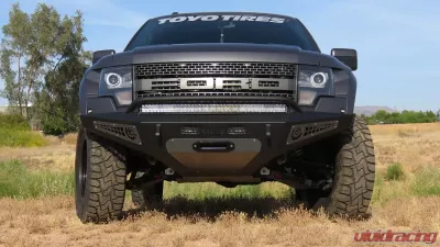 2010-2014 Ford Raptor Addictive Desert Designs HoneyBadger Front Bumper - F017275050103