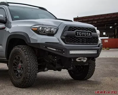 2016-2023 Toyota Tacoma Addictive Desert Designs HoneyBadger Front Bumper - F687382730103