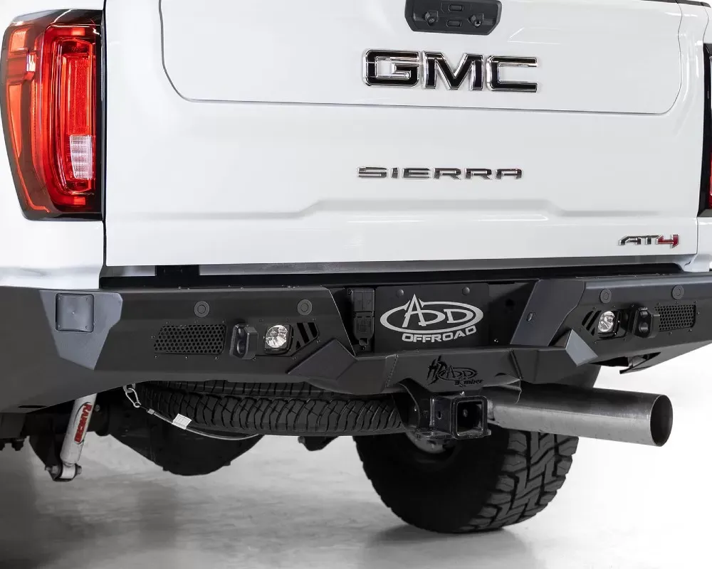 2020-2023 GMC Sierra 2500 3500, 2020-2023 Chevrolet Silverado 2500/3500 Addictive Desert Designs Bomber HD Rear Bumper - R270021280103