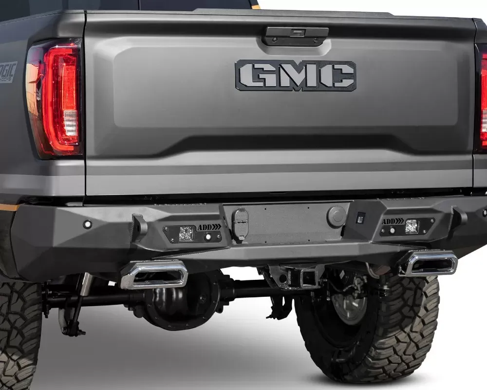 2019-2022 Chevrolet Silverado 1500 GMC Sierra 1500 Addictive Desert Designs Stealth Fighter Rear Bumper - R441051280103