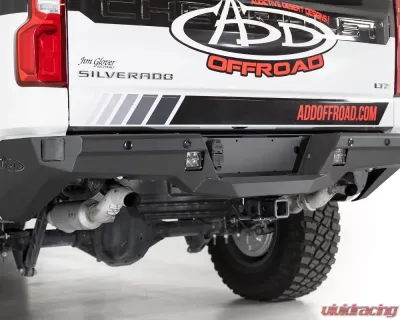 2019-2022 Chevrolet Silverado 1500 2019-2022 GMC Sierra 1500 Addictive Desert Designs Stealth Rear Bumper - R447711280103