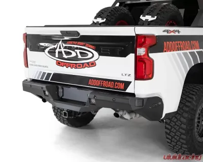 2019-2022 Chevrolet Silverado 1500 2019-2022 GMC Sierra 1500 Addictive Desert Designs Stealth Rear Bumper - R447711280103