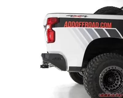 2019-2022 Chevrolet Silverado 1500 2019-2022 GMC Sierra 1500 Addictive Desert Designs Stealth Rear Bumper - R447711280103