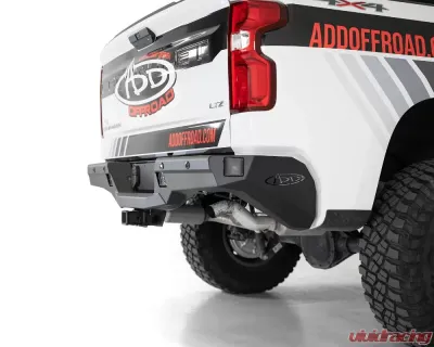 2019-2022 Chevrolet Silverado 1500 2019-2022 GMC Sierra 1500 Addictive Desert Designs Stealth Rear Bumper - R447711280103
