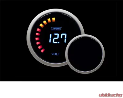 ProSport 52mm Digital Series Digital Volt Gauge - PSVOLCD-NEW