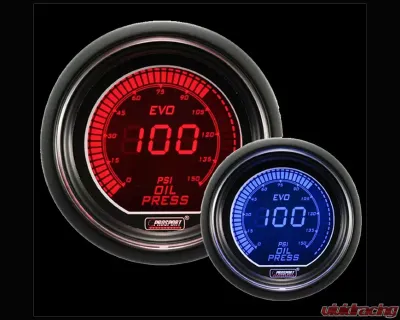 Prosport Performance Oil Pressure Electric Digital Display with Premium Sender - 216EVOEOP.PSI