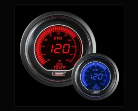 Prosport Performance Oil Temperature Electric with Temp | Sensor Digital Display