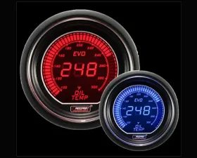 Prosport Performance Oil Temperature Electric with Temp | Sensor Digital Display
