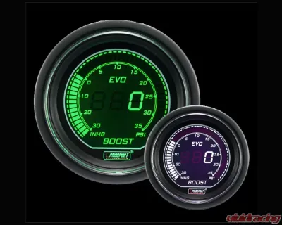 Prosport Performance Boost Electrical with Sender Digital Display 30-35 Psi - 216EVOWGBO.PSI