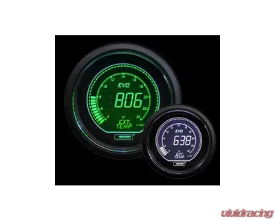 Prosport Performance Exhaust Gas Temperature with Temp | Probe- Digital Display - 216EVOWGEGT.F