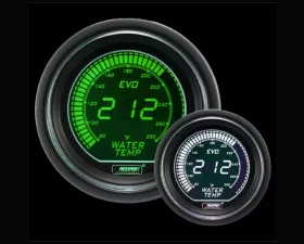 Prosport Performance Water Temp | Electric with Temp | Sensor Digital Display