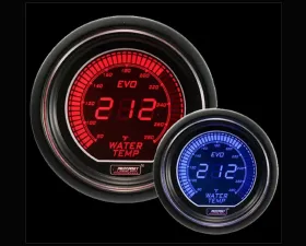 Prosport Performance Water Temp | Electric with Temp | Sensor Digital Display