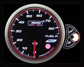 Prosport Performance Fuel Pressure Electric with Sender Blue | White | Amber