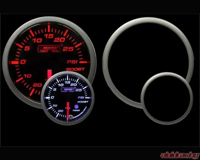 Prosport Performance Boost Electric with Sender Warning | Peak Hold 0-60Psi Diesel - 216SMBOSWL270-PK-60psi
