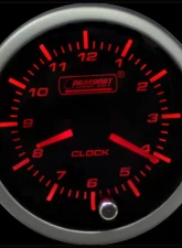 Prosport Performance Premium Series Clock Analog Amber | White                                     - 216SMCKSWL270 - Image 3