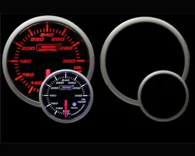 Prosport Performance Oil Temperature Electric with Sender Warning | Peak Hold
