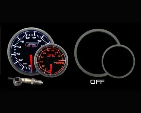 Prosport Performance Wideband Air Fuel Ratio with Bosch O2 Sensor Gauge Kit | Peak Warning