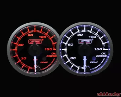 Prosport Performance Oil Pressure Electric with Sender Warning | Peak Hold - 216SMWAOPWNCL270-PK.PSI