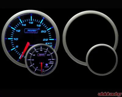 Prosport Performance Exhaust Gas Temp | Elec with Sender with Warning | Peak Hold - 216SMWBEGTSWL270-PK.F