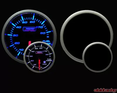 Prosport Performance Fuel Pressure Electrical with Sender with Warning | Peak - 216SMWBFPSWL270-PK.PSI