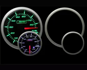 Prosport Performance Fuel Pressure Electrical with Sender with Warning | Peak